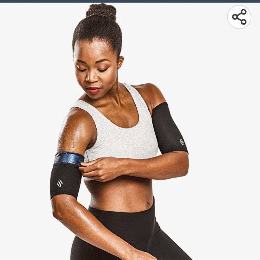 Arm Compression Sleeves for Women - Black